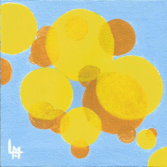 Acrylic Painting - Bubbles - Picture 1 of 5